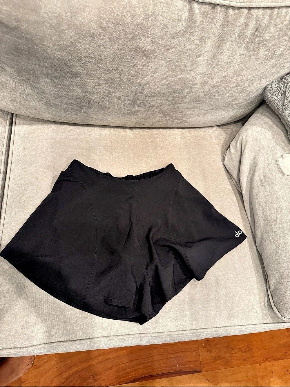 Alo Black Athletic Shorts